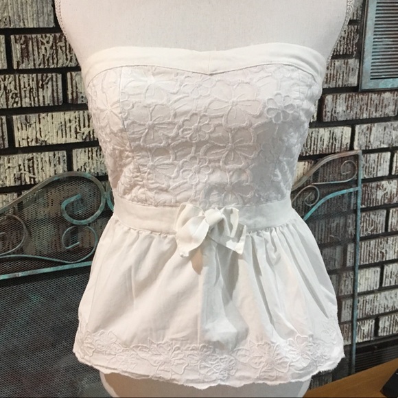 hollister peplum top